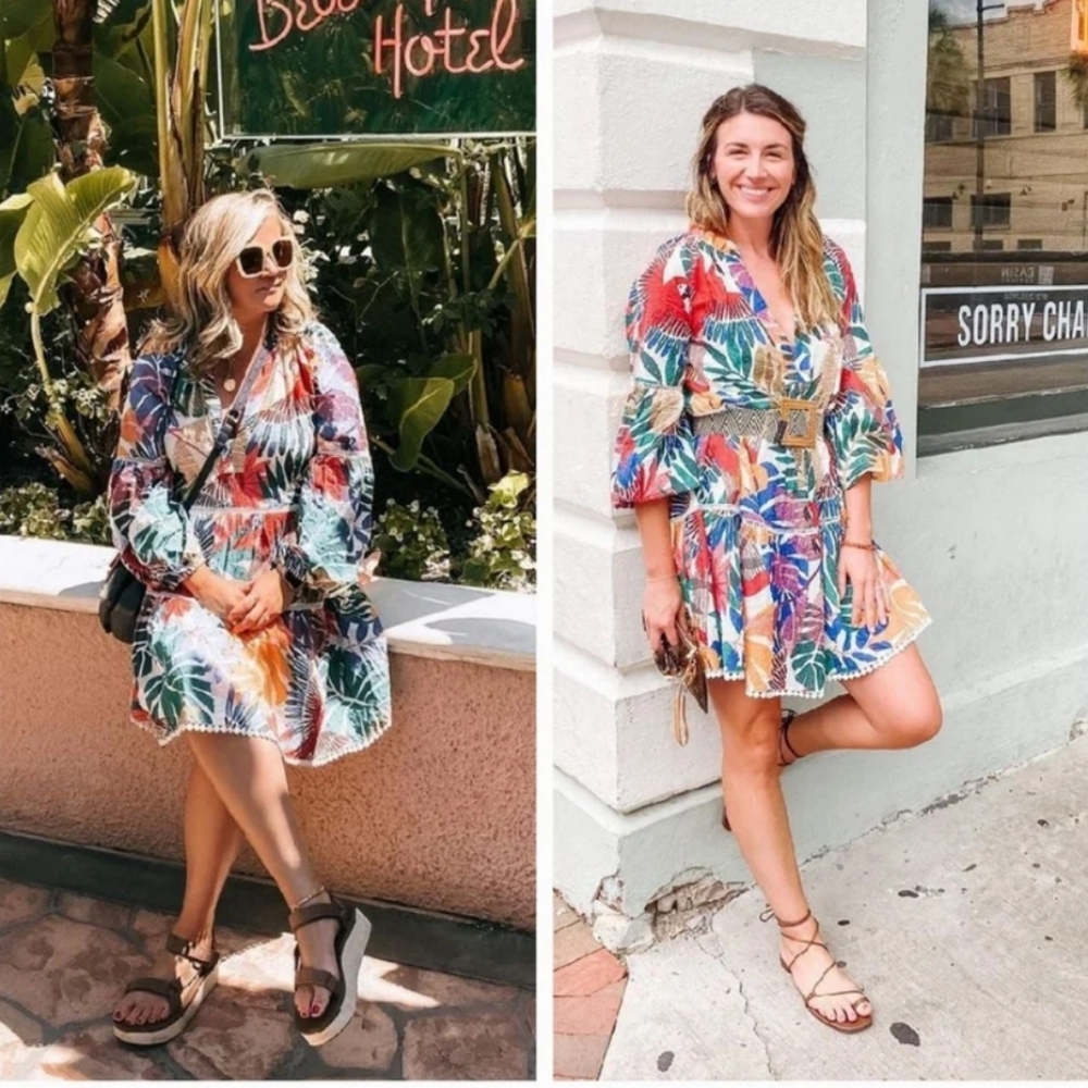 FARM Rio Tropical Mini Dress - Picture 5 of 11